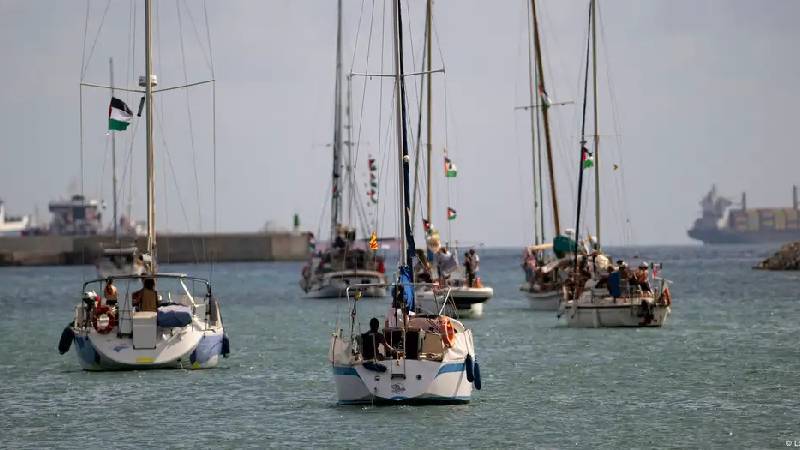 gazze yolundaki sumud filosuna patlayici maddelerle saldiri um9qkABP