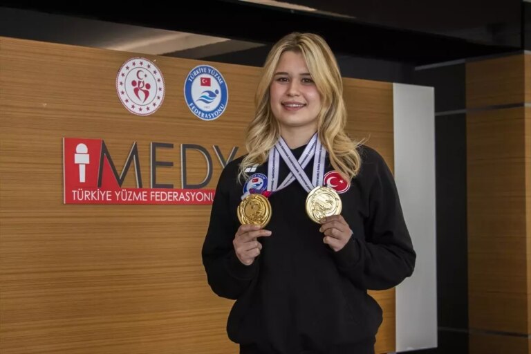 defne kurt altin madalyasini gazzedeki cocuklara armagan etti 76Xf4UUM