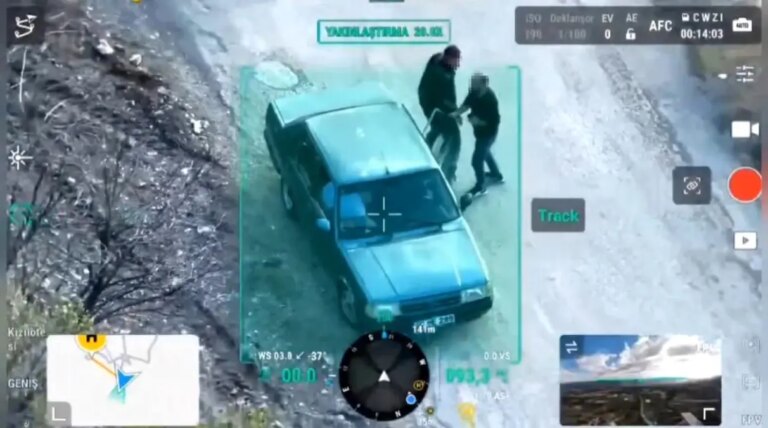 tokatta jandarmadan kacmaya calisan surucu koltuk degistirdi LiMX3wEA