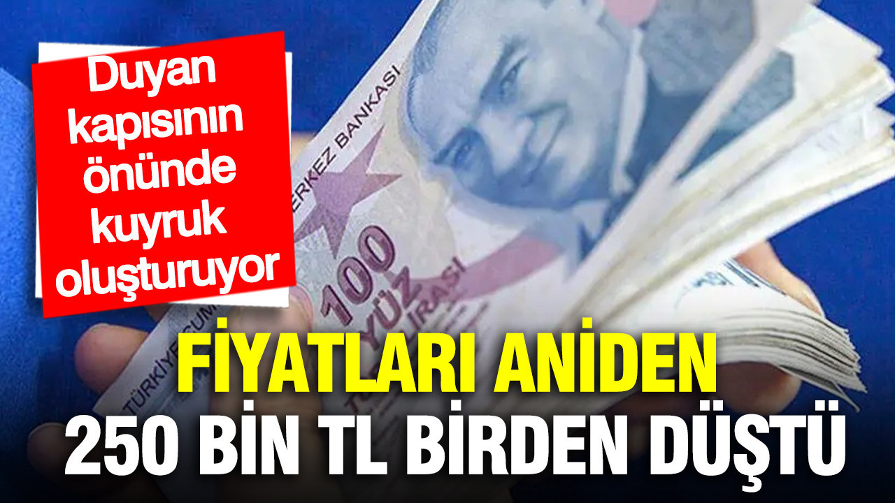İkinci El Araç Fiyatları 250 Bin TL Düşerek Alıcıları Bekliyor