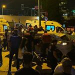 Umraniyede hafriyat kamyonu ile otomobil carpisti 1i agir 4 yarali cdTYHQhU
